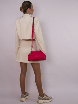 LACCOMA сумка Фиона-Ф826-арбузный эко кожа хлопок фото 7