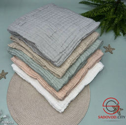 Муслиновые одеяло-пледы