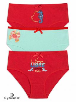 GULC3285(3шт. в упаковке) трусы для девочек