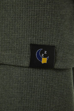 TRENDYOL MAN Siyah Regular Fit Sortlu Pijama Tak?m? TMNSS23PT00036 - Trendyolmilla фото 17