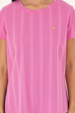 U. S. Polo Assn / Женская фиолетовая футболка - U.s. polo assn фото 6