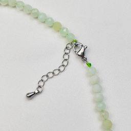 Бусы из зеленого Опала 45 см +