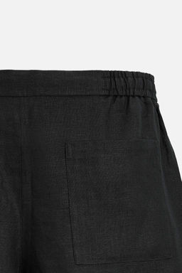 100% LINEN BERMUDA SHORTS - Zara фото 36