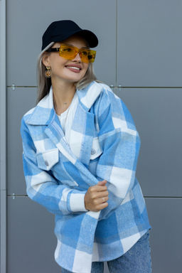 Рубашка женская в клетку РЖК-01