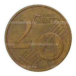 Монета 2 евроцента 1999 года Франция