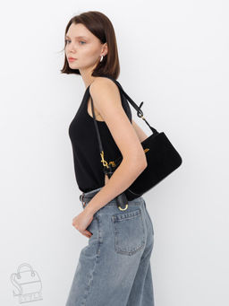 Сумка женская кожаная 990192-1NN black Natale Navetta