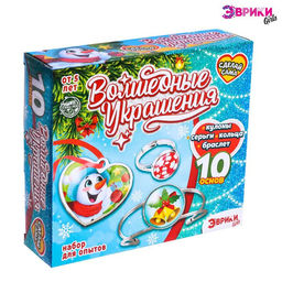 Набор для опытов Чудесные украшения, Новый год