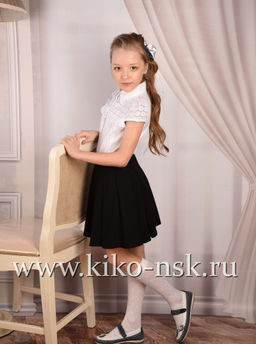 1516 Юбка школьная пышная - Kiko фото 9