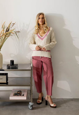 SS-2668 брюки женские серый