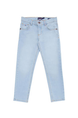 Голубые джинсовые брюки для мальчика - U.s. polo assn фото 3