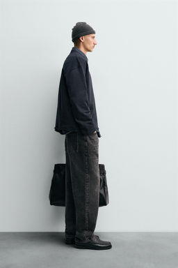 CREW NECK SWEATSHIRT WITH IRREGULAR FINISH - Zara фото 4
