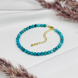 Браслет из Бирюзы 17,5 см +