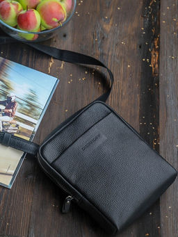 Мужская кожаная сумка Dierhoff ДМ 2042/МХ - Sergio valentini фото 2