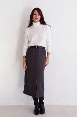 Юбка миди-макси с разрезом спереди - Martichelli фото 48