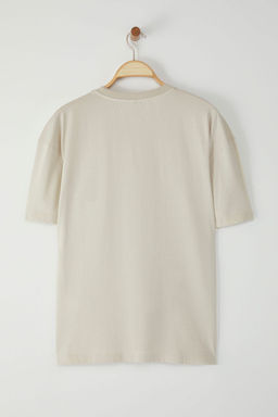 TRENDYOL MAN Tas Oversize/Genis Kesim Kabar?k Hayvan Bask?l? T-Shirt TMNSS25TS00136 - Trendyolmilla фото 7