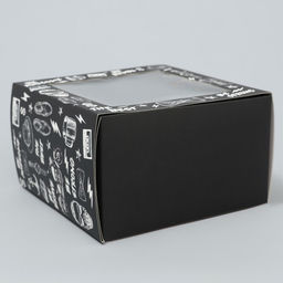 Цена за 5 шт. Коробка-фоторамка подарочная складная, упаковка, «Мужская», 14×14×8 см