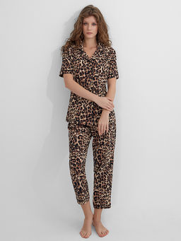 Комплект домашний женский с леопардовым принтом - Mark formelle фото 6