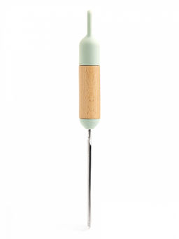 Терка 11x5,5 мятный нержавеющая сталь, бук, ТПР - Denastia фото 4