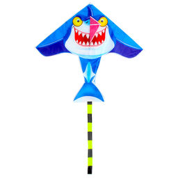 Воздушный змей Акула, цвета МИКС - Simaland фото 3