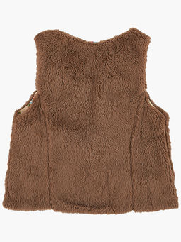 Жилетка для малышей UD 2165 коричневый - Mini maxi фото 5