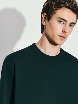 Футболка regular fit из хлопка / Zarina