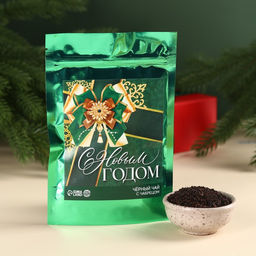 Набор чая С Новым годом: чай с лесными ягодами и чабрецом, 100 г (2 шт. х 50 г). - Фабрика счастья фото 4