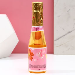 Подарочный набор Яркой весны!, гель для душа шампанское 250 мл и мочалка для тела, Чистое счастье  фото 3