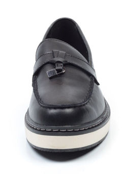 03-5061-1 BLACK Лоферы женские (натуральная кожа)