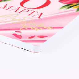 Ежедневник С 8 Марта А5+, 100 листов, мягкая обложка, софт-тач