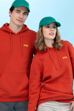 Базовая толстовка с капюшоном Tile - U.s. polo assn фото 3