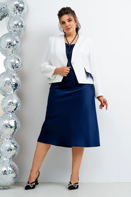 Костюм Aira Style 24-12 молочно-синий