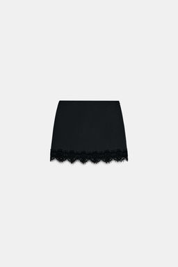 SKORT WITH LACE HEM - Zara фото 6