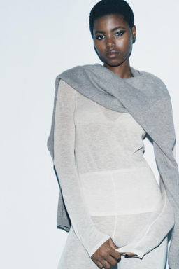 100% WOOL LEGGINGS - Zara фото 19