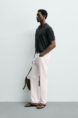 POLO PUNTO REGULAR FIT / Gris Antracita - Zara фото 4