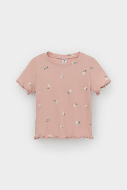 Crockid _ КР 301996-1/дымчатая роза,милые цветочки к543 джемпер короткий рукав д/дев яс