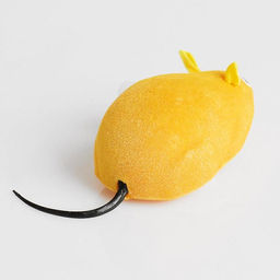 Мышь заводная, 7 см, жёлтая - Пижон фото 3