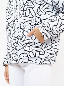 932 Худи "Белый/микки"