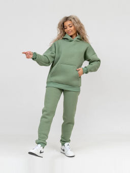 Костюм женский, цвет зеленый