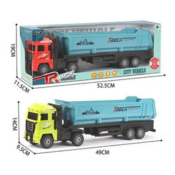 Грузовик инерц. 49*14*9,5см (3006028) 2цв. в ассорт., в коробке