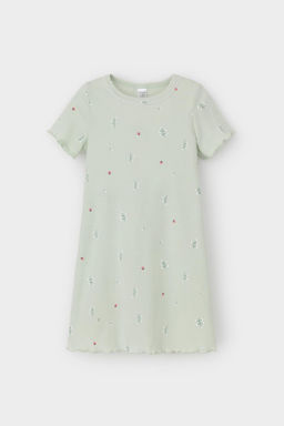 Crockid _ К 1180/зеленая лилия,ландыши сорочка ночная для дев  фото 2