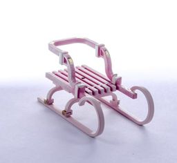 Елочные игрушки: Санки Большие 3015 - Idh фото 5