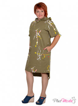 Платье Модель №1328 размеры 44-84 - Plusmoda фото 7