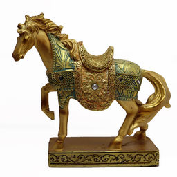 Лошадь символ 2026 года символ силы мощи достижения цели и победы 12см-12см