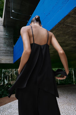 MONO TIRANTES TRENZADOS DOBLE CAPA / Negro - Zara фото 6
