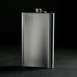 Фляжка ГИГАНТ «Авторская настойка», 1920 мл, серебристая