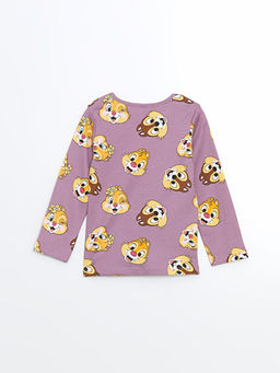 Chip and Dale Bask?l? K?z Bebek Pijama ?st - Waikiki фото 2