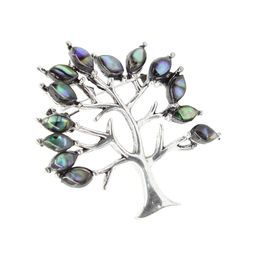 Брошь-подвеска "Дерево" гелиотис