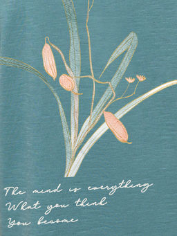 Футболка Vilatte D49.071 из хлопка полынь фото 2