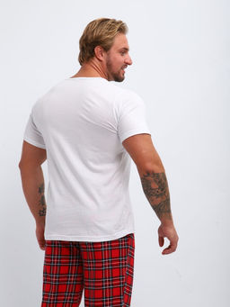 Пижама мужская, модель 218, трикотаж (46 размер, Новый год) - Ивановотекстиль фото 8