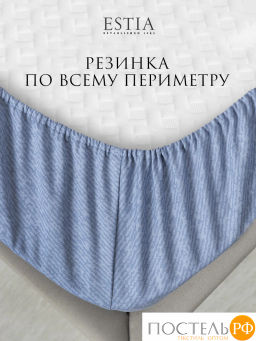 Простыня на резинке Estia МАРЛИН хлопок-сатин  фото 10